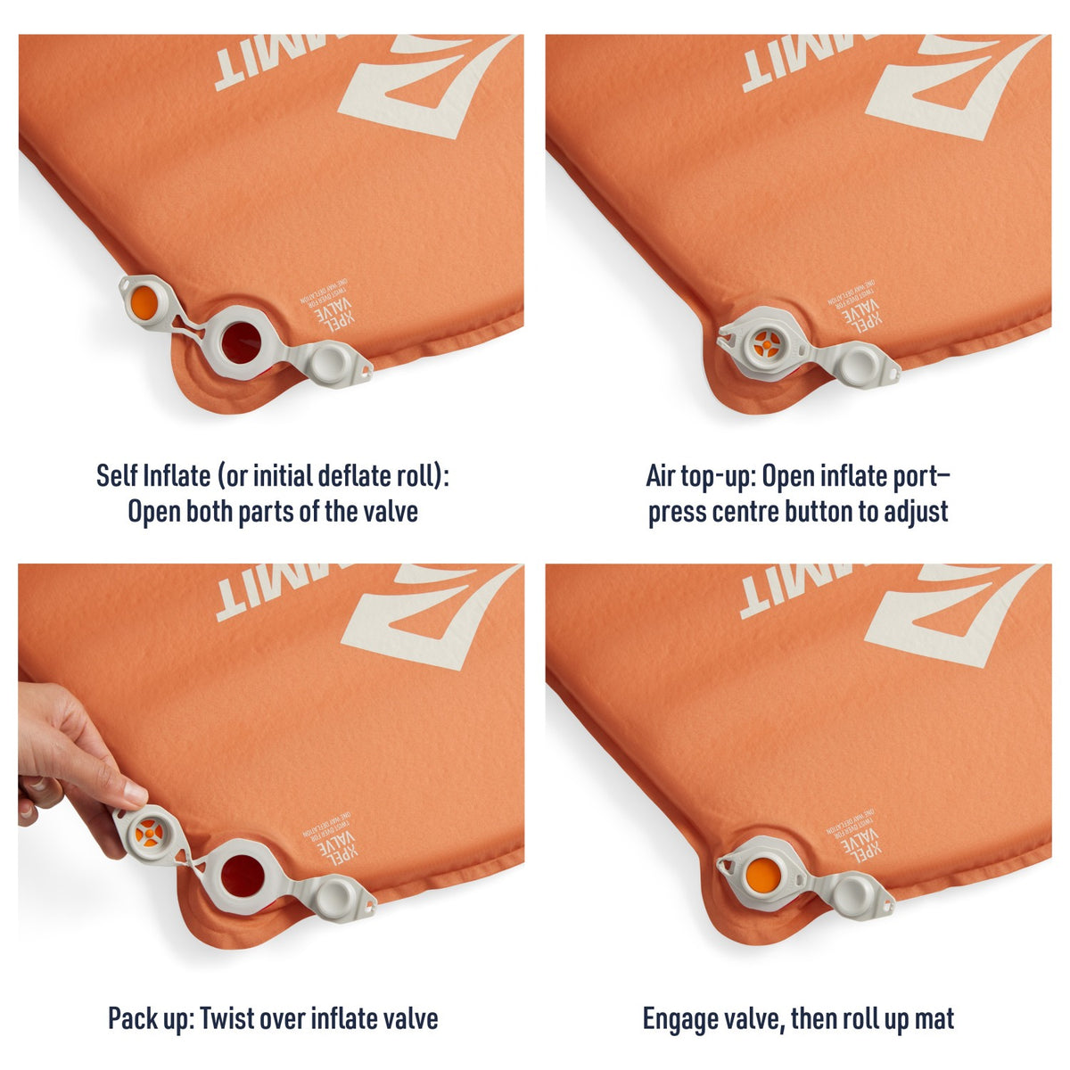 Sea to Summit Pursuit Plus Self-Inflating Mat