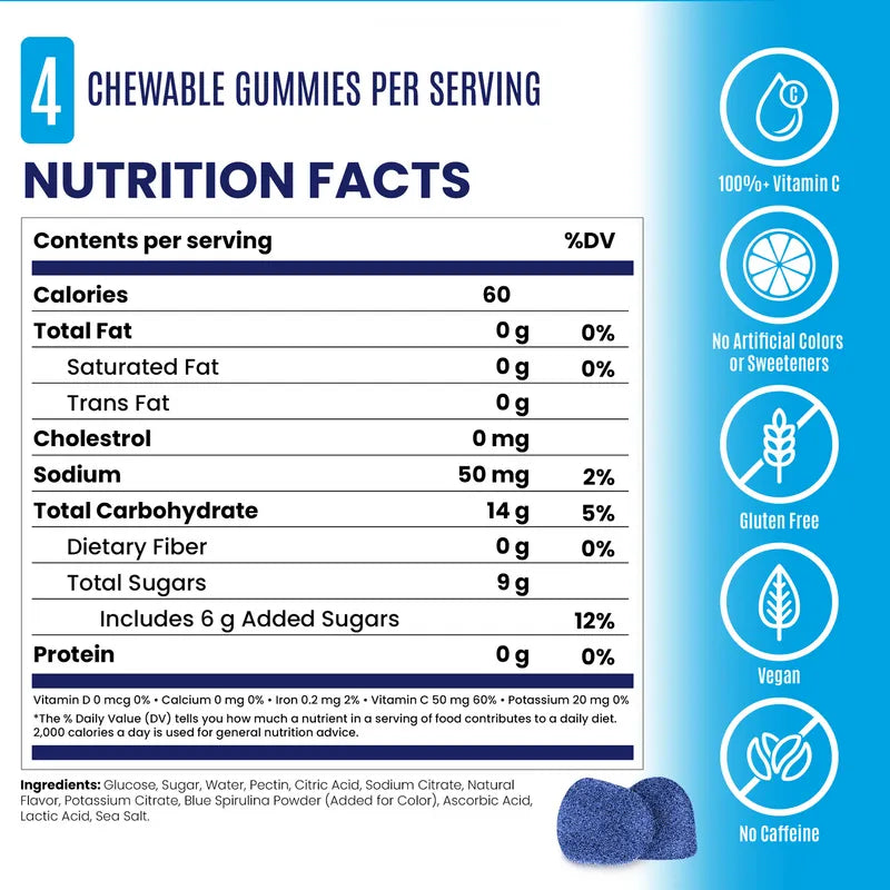 SaltStick Energy Gummies 1x Pack