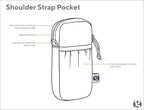 Gossamer Shoulder Strap Pocket