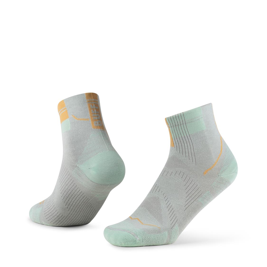 Buff Coolnet Quarter Socks