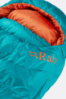 Rab Women's Ascent 500 Down Sleeping Bag Reg LH
