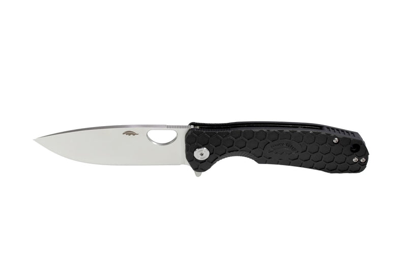 Honey Badger D2 Steel Flipper Black