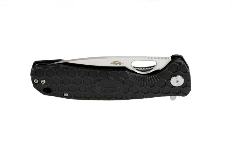 Honey Badger D2 Steel Flipper Black