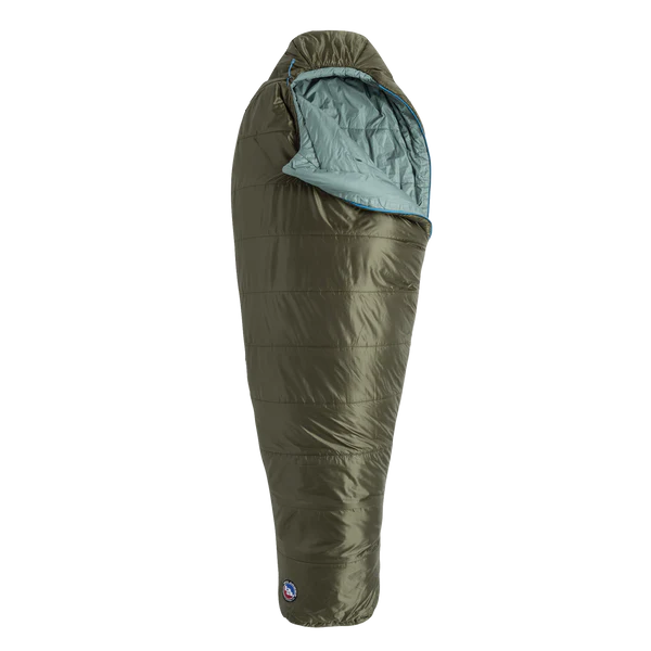 Big Agnes Anthracite 30 -1c Synthetic Fill Sleeping Bag