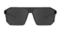 Hilx Kinetik Juggernaut Sunglasses - Matte Black w/ Black Polarized Lens | Gearshop NZ