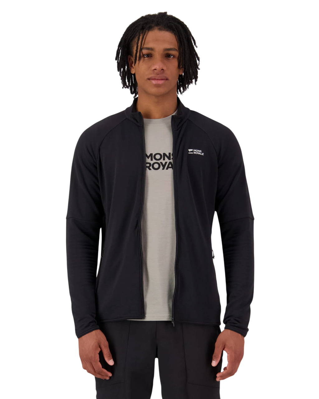 Mons Royale Men's Quad Merino Fleece Jacket