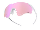 Hilx Kinetik Gladiator Sunglasses -Large - Shiny White w/ Trail Lens | Gearshop NZ