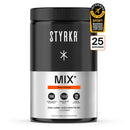 Styrkr Energy Drink MIX+ Blood Orange Dual-Carb - 555g tub | Gearshop NZ