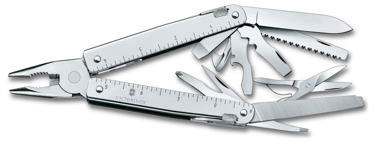 Victorinox Swisstool X With Leather Pouch