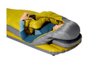 Rab Women's Neutrino -12degC Down Sleeping Bag Long LH - Zinc/Dark Pollen | Gearshop NZ