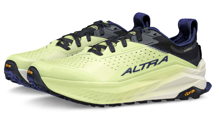 Altra Olympus 6 Mens Trail Running Shoe - Black/Green US9.5