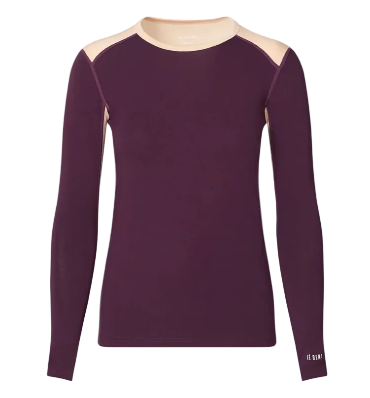 Le Bent Womens Geo Midweight Crew