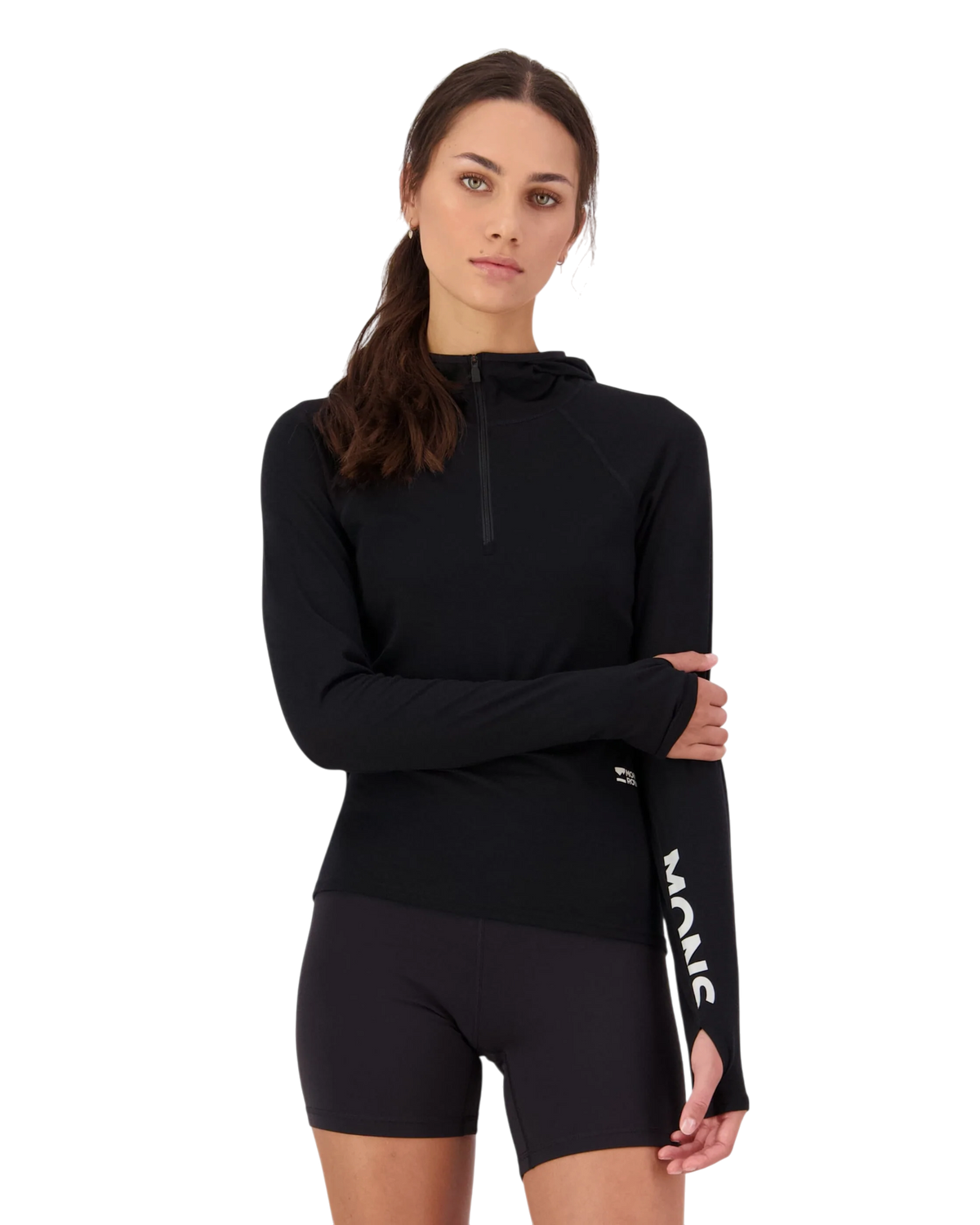 Mons Royale Women's Bella Merino Long Sleeve Hood