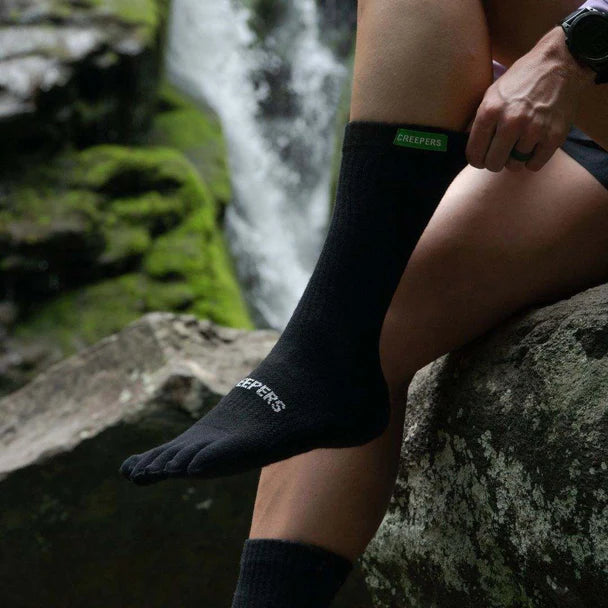 Creepers Merino Toe Socks - Boot Length