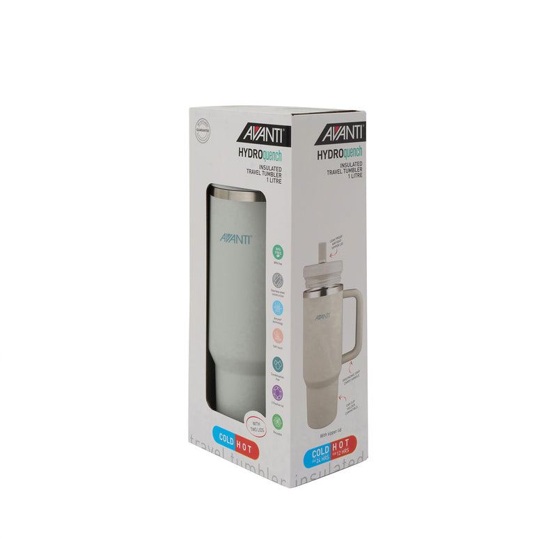 Avanti Hydroquench Insulated Tumbler - Dual Lids - 1L