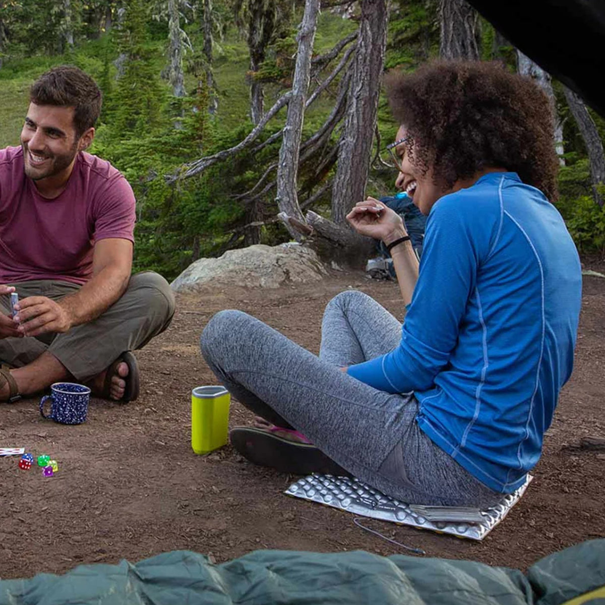 Thermarest Z Seat Mat - Silver/Limon