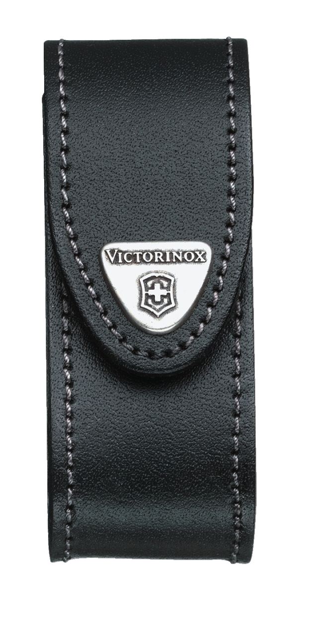 Victorinox Leather Pouch - Black Medium