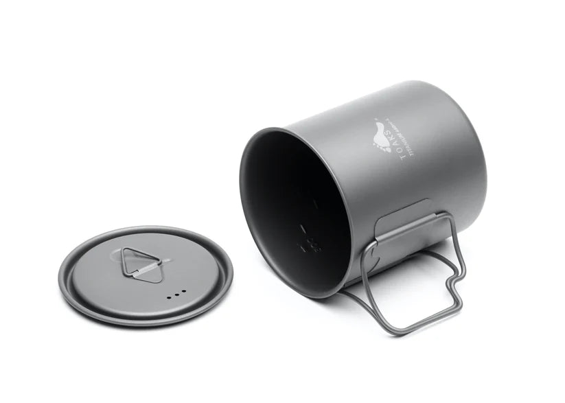 Toaks Ultralight Titanium 450ml Cup w/ Lid
