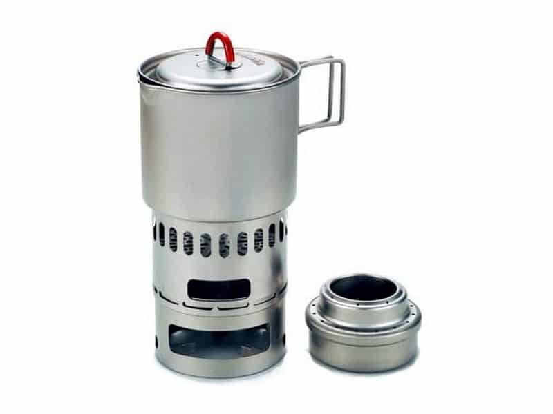 Evernew Titanium Mug Pot Stove Set