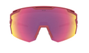 Hilx Kinetik Samurai Sunglasses - Matte Red w/ Red Polarized Lens | Gearshop NZ