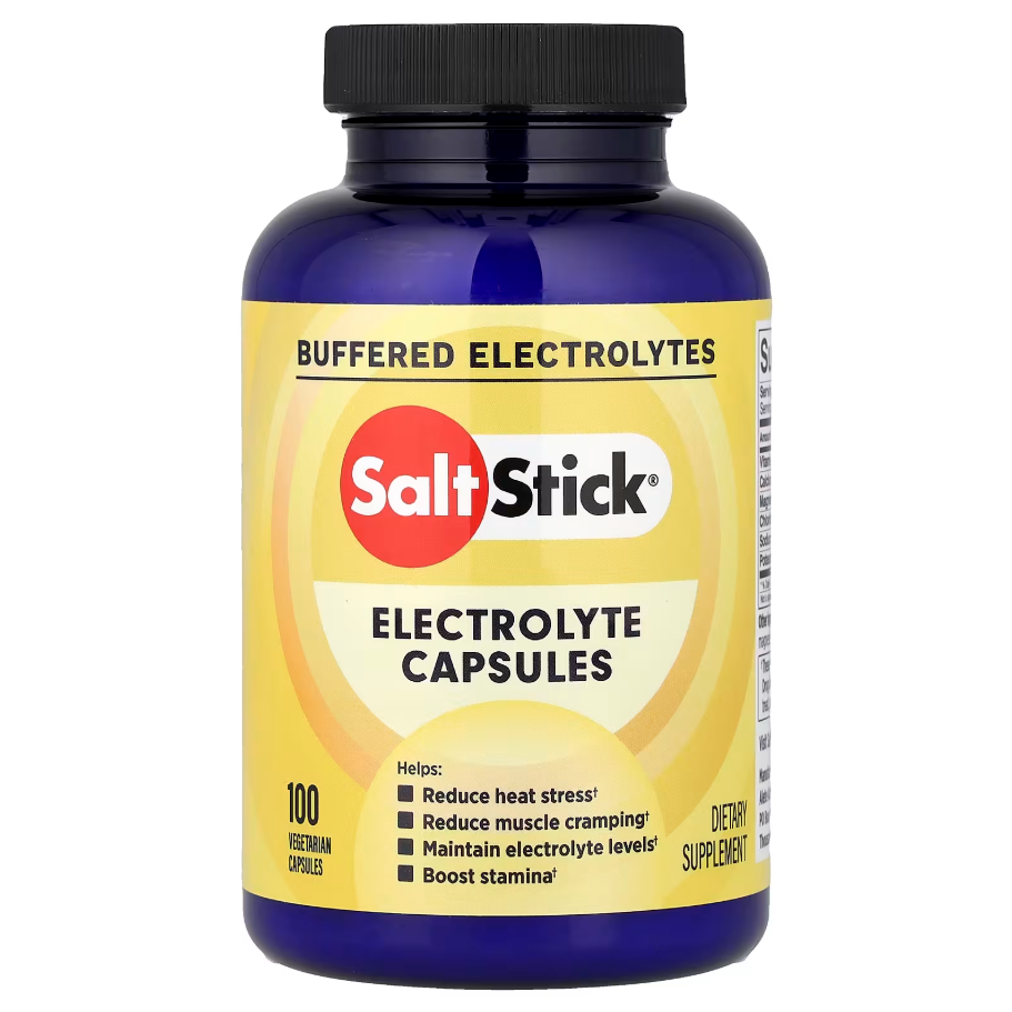 SaltStick Electrolyte Caps Bottle - 100 Capsules