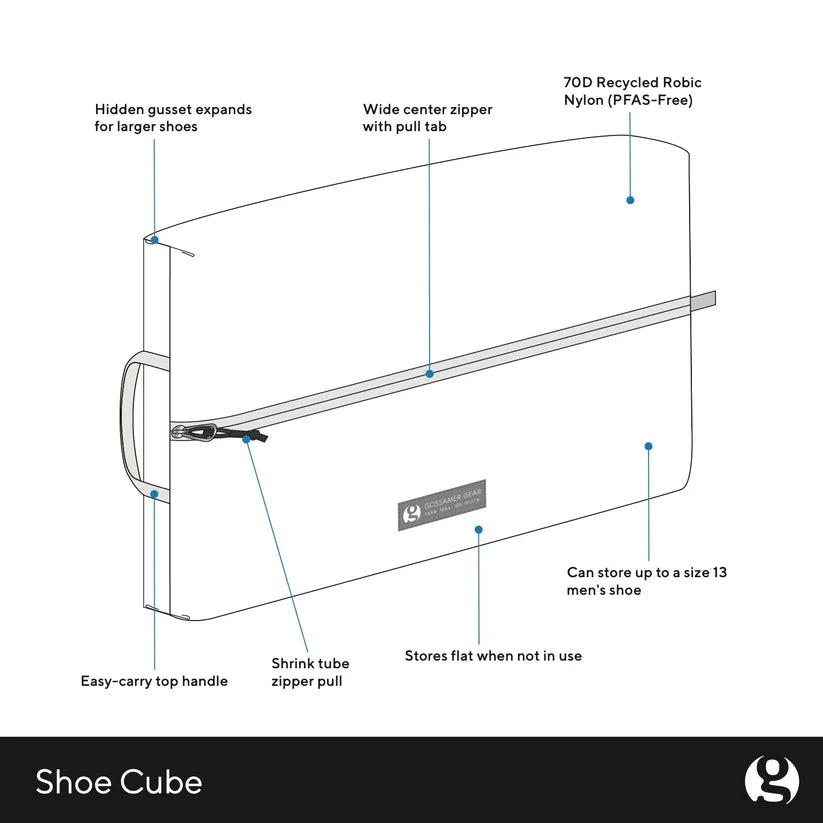 Gossamer Shoe Cube