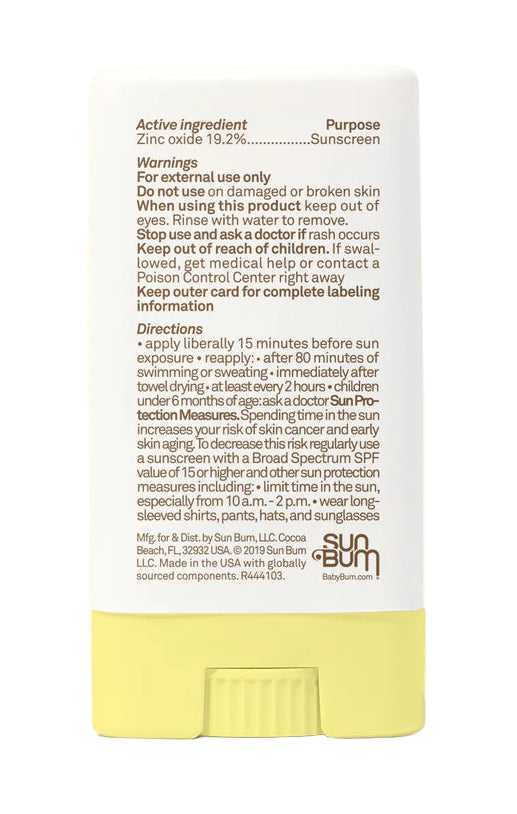 Sun Bum Mineral SPF 50 Sunscreen Face Stick