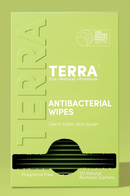 Terra Antibacterial Wipes - 30x | Gearshop NZ