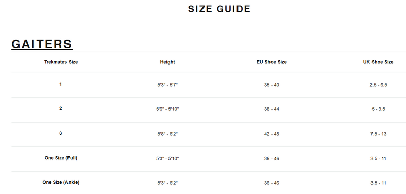 Trekmates Cuillin GTX Gaiters