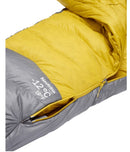 Rab Women's Neutrino -12degC Down Sleeping Bag Long LH - Zinc/Dark Pollen | Gearshop NZ