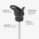 Klean Kanteen Flip Seal Sport Cap with Straw - Classic Bottles | Gearshop NZ