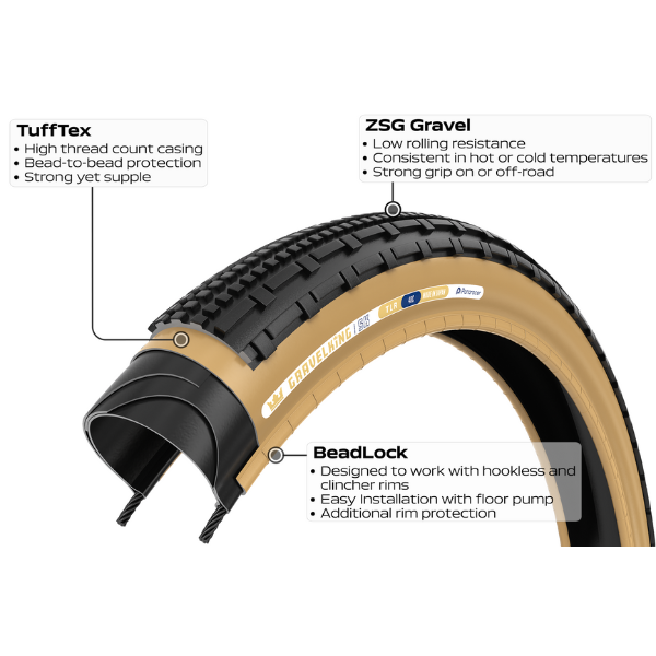 Panaracer Gravelking SK Tubeless Compatible Tyre 2025