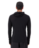 Mons Royale Men's Temple Merino Long Sleeve Hood | Gearshop NZ