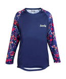 Sendy Women's Wild Flower Long Sleeve Bike Jersey | Gearshop NZ