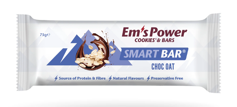 Em's Power Cookie Bars, Chocolate Oat Explosion
