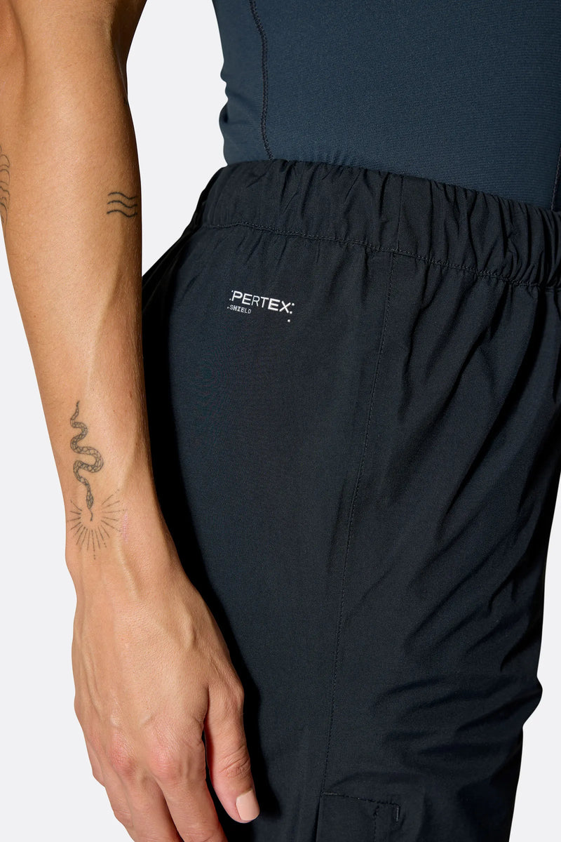 Rab Womens Firewall Waterproof Pants Black