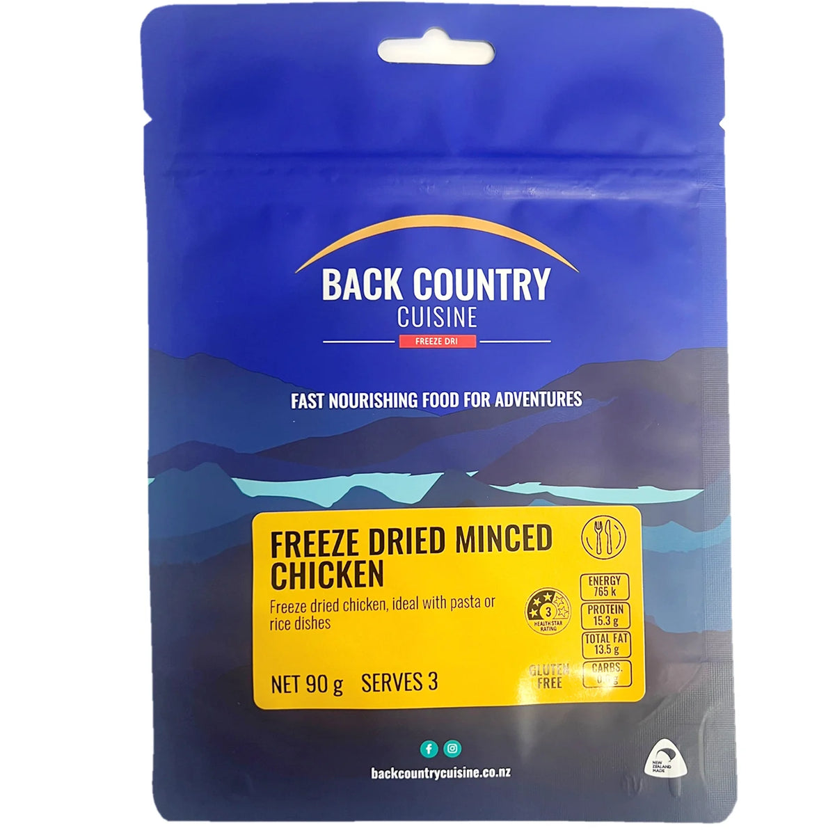 Back Country Cuisine Minced Chicken - Family