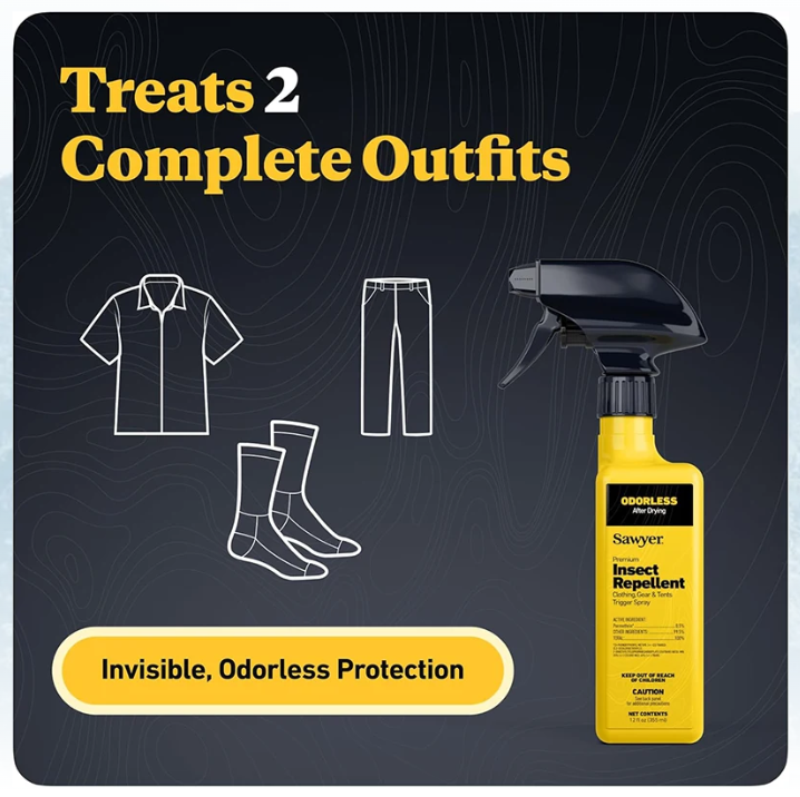 Sawyer Permethrin Fabric Treatment Spray 355ml