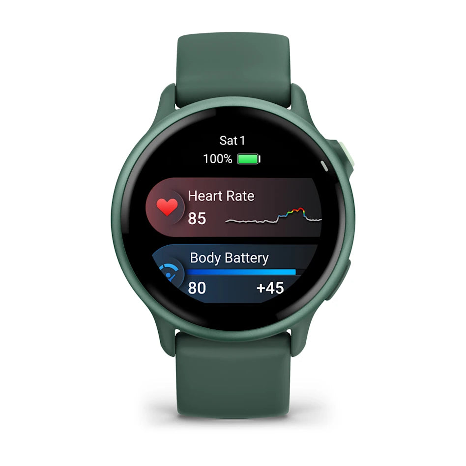 Garmin voactive 6 - Metallic Jasper Green