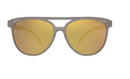 Hilx Nomad Valkyrie Sunglasses - Light Brown w/ Gold Mirror Polarized Lens | Gearshop NZ
