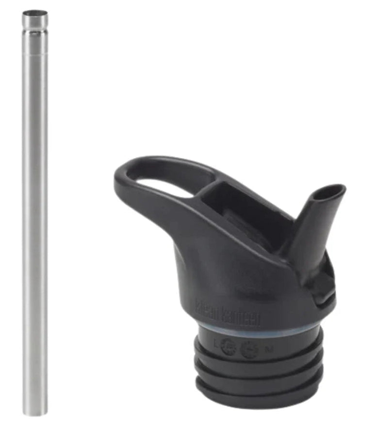 Klean Kanteen Flip Seal Sport Cap with Straw - Classic Bottles