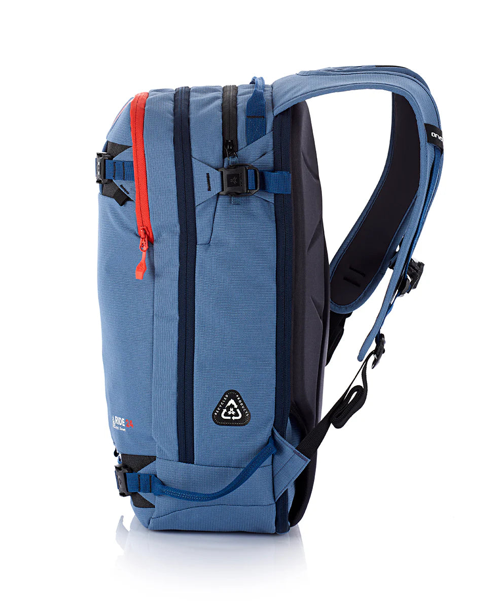 Arva Ride 24 Snowsports Backpack - Denim Blue - Gearshop NZ