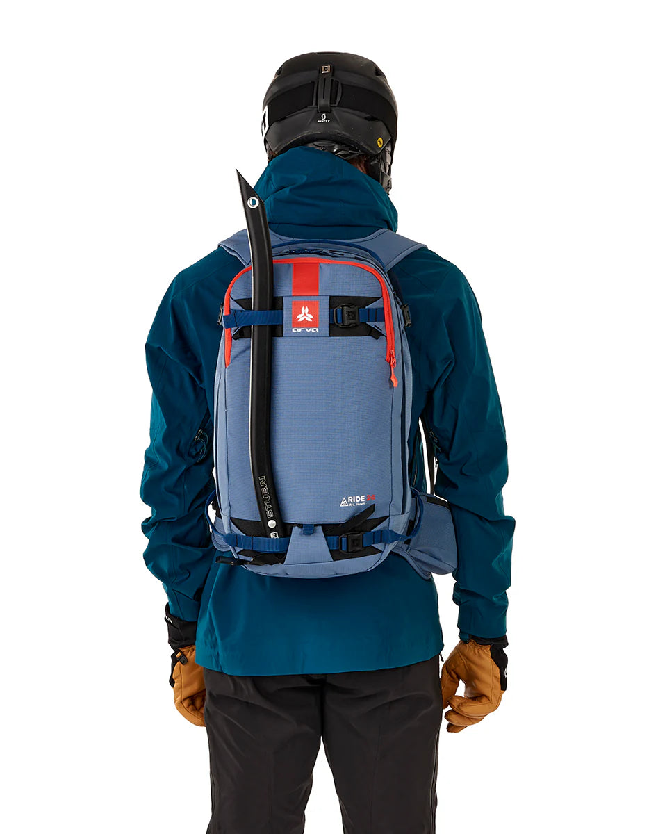 Arva Ride 24 Snowsports Backpack - Denim Blue - Gearshop NZ 