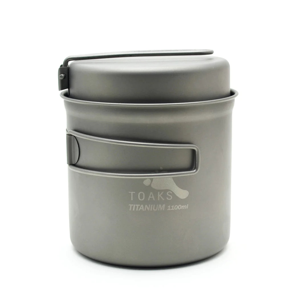 Toaks Titanium 1100ml Pot - Pots, Pans, Kettles - Gearshop NZ