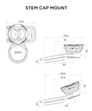 Quad Lock Bike Stem Cap Mounts