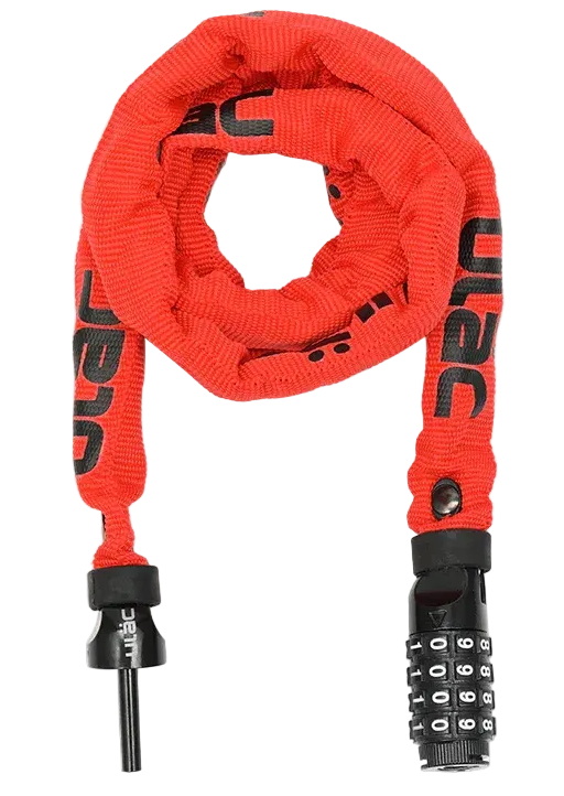 ULAC 52nd Street Hardened Steel Chain Combo Lock 120cm