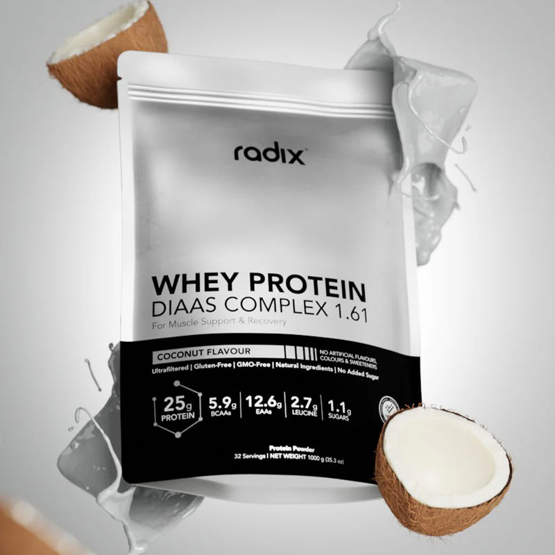 Radix Natural Whey Protein Powder, 1kg