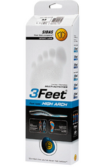 Sidas 3Feet High - Everyday Insoles | Gearshop NZ