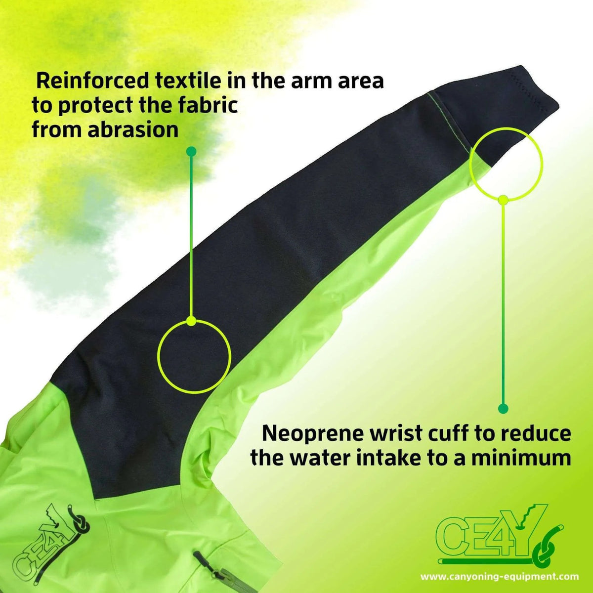 CE4Y Shield Waterproof Canyoning Jacket