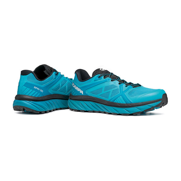 Scarpa Spin Infinity Mens Trail Running Shoes - Azure/Ottanio EU42